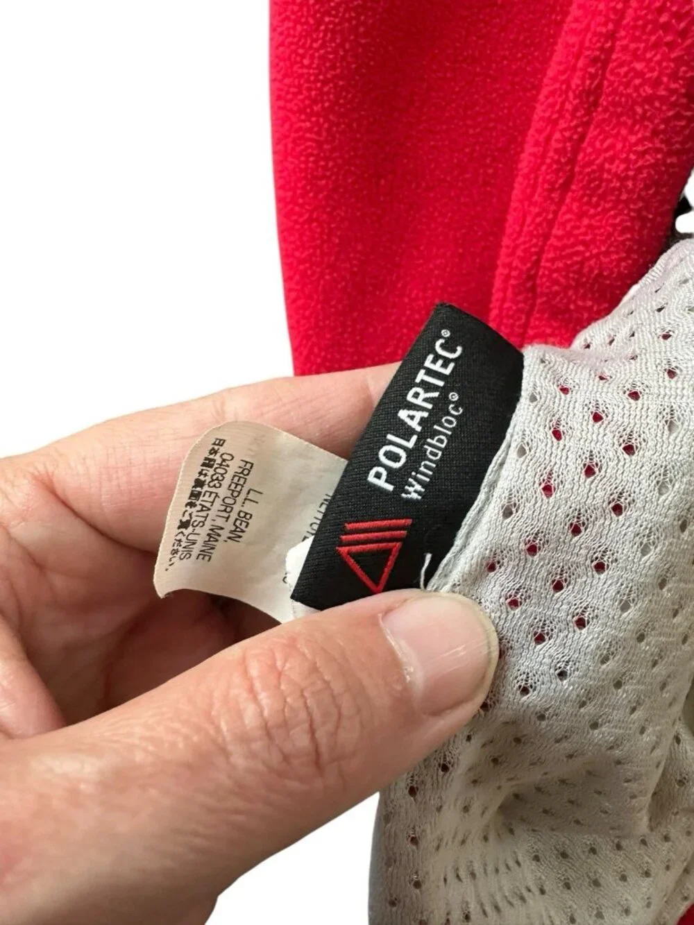 L.L. Bean Vest Womens M‎ Red Gorpcore Polartec Soft Athleisure Outdoors OGCW7